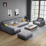  Ghế sofa góc chữ L 2m5 x 1m8 GT84 Hady cho gia đình 