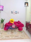  Bộ ghế sofa salon văng băng thuyền SFT dài 2m đỏ đô đẹp giá rẻ 