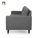  Ghế sofa băng giật nút BT8 màu xám lông chuột giá rẻ 