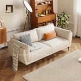  Ghế sofa băng cho văn phòng làm việc BT100 Corrido trắng kem 