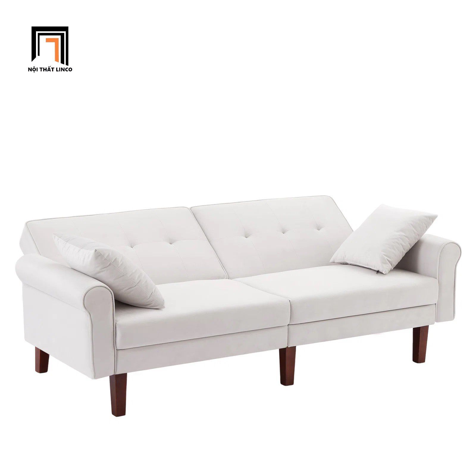  Ghế sofa băng bật giường nằm GB55 Karnstem 2m vải nỉ nhung 