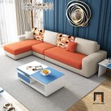  Bộ ghế sofa góc gia đình vải nỉ GT193 Obidos 3m x 1m6 giá rẻ 