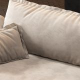  Ghế sofa góc L màu xám tro 2m4 x 1m6 cho căn hộ chung cư 