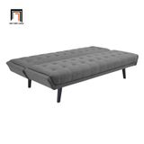  Ghế sofa giường hiện đại GB23 Ethel dài 2m màu xám lông chuột 