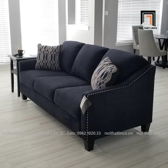  Ghế sofa văng dài 2m BT35 Canchola đính nút đẹp 