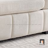  Ghế sofa băng gia đình BT106 Beige 2m2 vải bố cotton mềm 