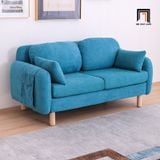  Ghế sofa băng nhỏ gọn BT156 Scandy dài 1m5 vải nỉ phòng ngủ 