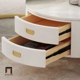  Cặp bàn tròn sofa phòng khách BSF3 Como căn hộ chung cư 