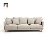  Ghế sofa băng thư giãn dài 2m BT93 Lazare màu xám trắng 