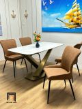  Bộ bàn ghế ăn nhỏ gọn cao cấp 24-BAD4-G9-B70 4 người ngồi 
