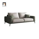  Ghế sofa băng nhỏ gọn dài 2m BT254 Atonio phối màu da xám 