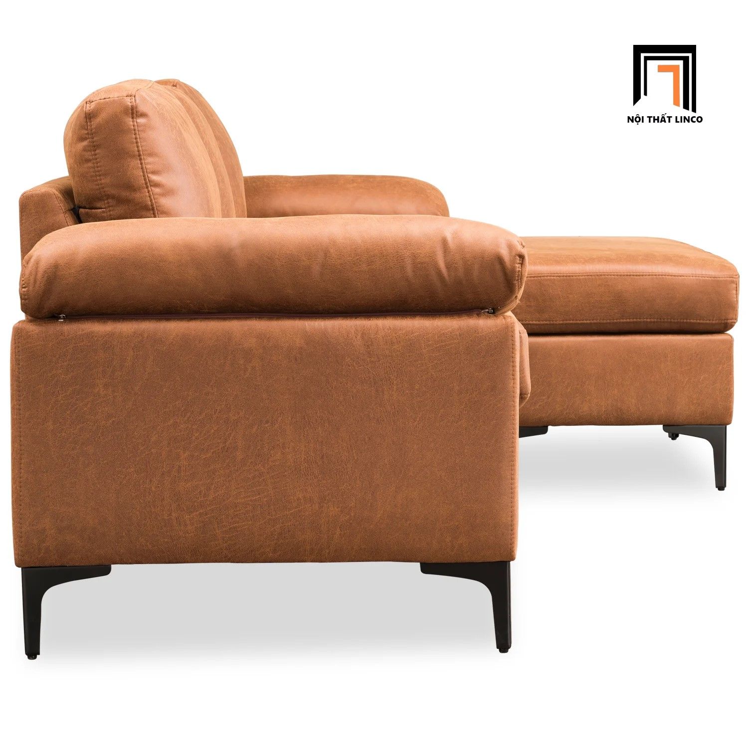  Bộ ghế sofa góc GT24 Mckenny 2m4 x 1m6 phong cách Âu Mỹ 