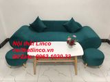  Bộ ghế sofa sopha văng băng thuyền SFT 2m xanh lá giá rẻ 