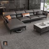  Bộ ghế sofa góc L cao cấp GT220 Elsin 3m x 1m6 da công nghiệp 