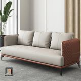  Bộ ghế sofa văn phòng KT73 Chieti bọc da giả sang trọng 