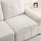  Ghế sofa băng gia đình BT106 Beige 2m2 vải bố cotton mềm 