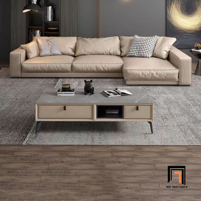  Bộ ghế sofa góc L sang trọng GT146 Tulsa 2m5 x 1m5 da Pu 