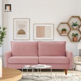  Ghế sofa băng giá rẻ dài 1m9 BT219 Lambo bọc vải nhung 