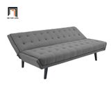  Ghế sofa giường hiện đại GB23 Ethel dài 2m màu xám lông chuột 