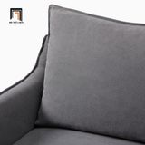  Ghế sofa đơn thư giãn DT24 Easton ngồi đọc sách xám đậm 