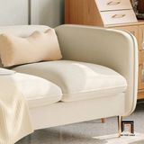  Ghế sofa băng trắng kem dài 2m BT148 Ivy cho căn hộ chung cư 