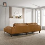 Bộ ghế sofa l góc nhà GT104 Ashcof da giả 2m2 x 1m5 