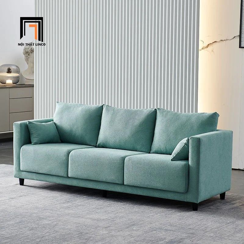  Ghế sofa băng nỉ 3 nệm ngồi BT266 Redfield dài 2m 