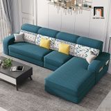 Bộ ghế sofa chữ L 2m8 x1m6 GT181 Tunica cho phòng khách gia đình 