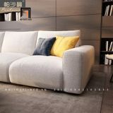  Bộ ghế sofa góc chữ L lớn GT29 Hoove 3m x 1m6 xám trắng 