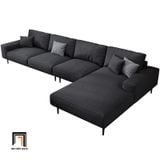  Bộ ghế sofa góc gia đình sang trọng 3m x 1m6 GT186 Pesca vải nỉ đẹp 