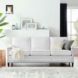  Ghế sofa băng dài 2m đính nút BT107 Ashton sang trọng 