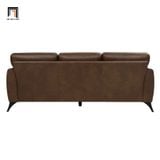  Ghế sofa băng da Pu BT169 Ahmara 2m nâu cafe 