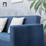  Ghế sofa băng đơn giản BT199 Samsy màu xanh dương dài 2m 