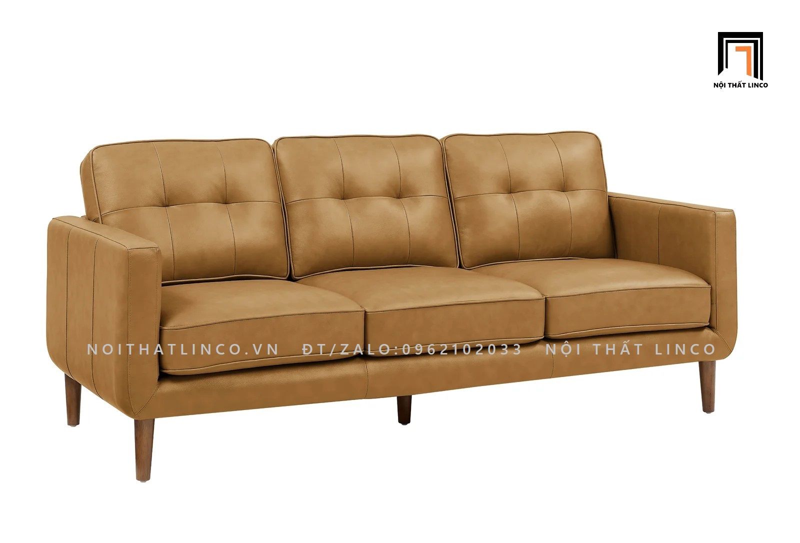  Ghế sofa băng da công nghiệp BT73 Canape 2m hiện đại 