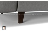 Ghế sofa băng xám ghi BT65 Rusia dài 1m9 giá rẻ 