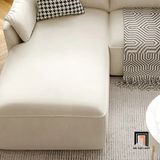  Bộ sofa góc L sang trọng GT144 Bowee 2m9 x 1m6 vải cotton mềm 