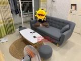  Bộ bàn ghế sofa băng dài 1m9 BGN màu xám đen giá rẻ 