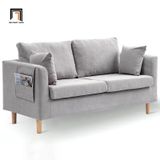  Bộ ghế sofa gia đình nhỏ xinh KT81 Kiddy vải cotton mềm 