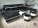  Bộ ghế sofa L phòng khách GT45 Blink 3m x 1m8 da công nghiệp 