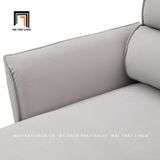  Bộ ghế sofa góc sang trọng GT69 Dexima 2m8 x 1m6 màu xám trắng 