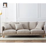 Ghế sofa băng thư giãn dài 2m BT93 Lazare màu xám trắng 