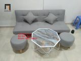  Bộ bàn ghế sofa bed giường SFG diện tích nhỏ xám ghi trắng 