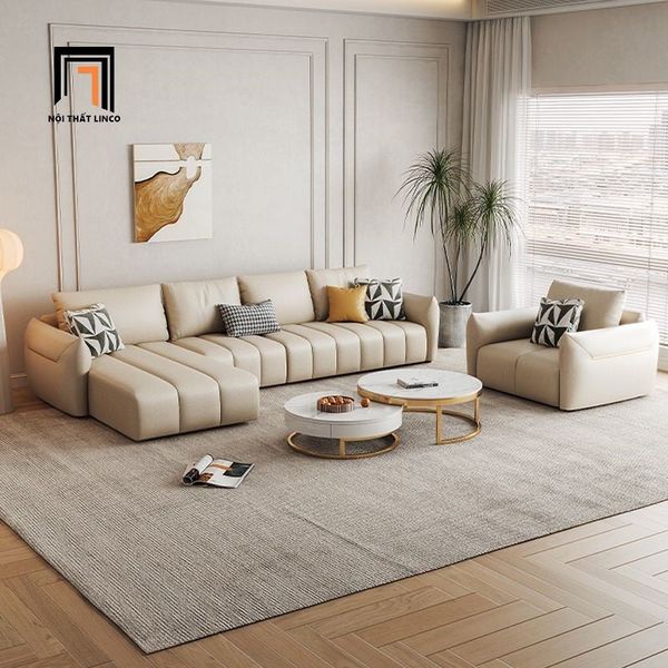 set ghế sofa nệm chia múi