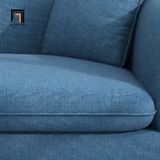  Bộ ghế sofa băng phòng khách BT198 Artesi 2m1 xanh dương 