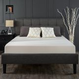  Giường ngủ giá rẻ GN10 Summons màu xám đậm vải nỉ 