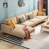  Bộ ghế sofa phòng khách KT79 Mosa vải nỉ bố giá rẻ 