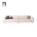  Ghế sofa băng dài 2m6 da công nghiệp BT116 Palau chân inox 