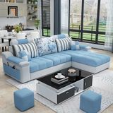  Bộ ghế sofa góc chữ L đẹp GT107 Slopy 2m4 x 1m6 giá rẻ 