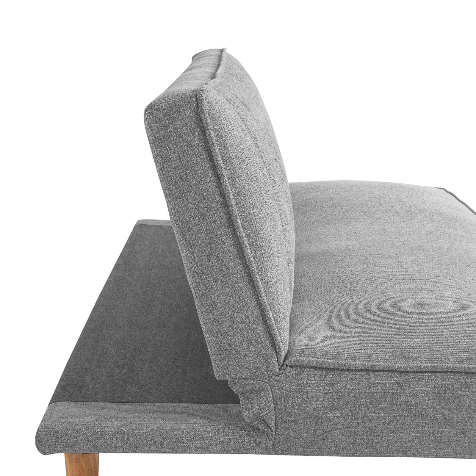  Ghế sofa giường tựa lưng chia múi GB70 Clisson 1m7 màu xám 