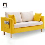  Bộ ghế sofa gia đình nhỏ xinh KT81 Kiddy vải cotton mềm 